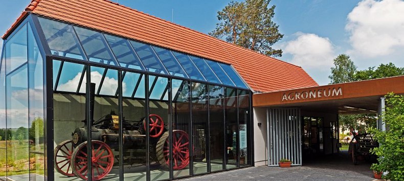 Toegang tot het AGRONEUM Alt Schwerin // &copy; AGRONEUM/Hans Dieter Graf