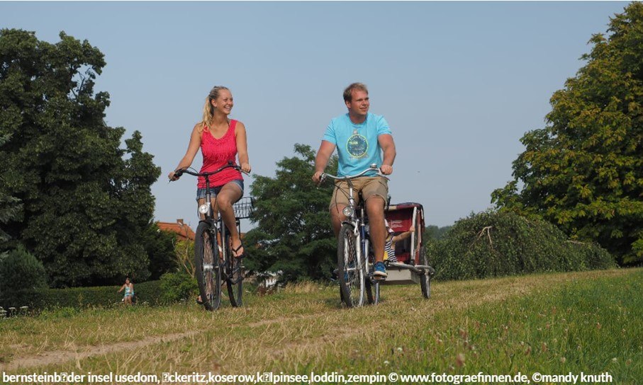 Fietstocht "Rondom de Schmollensee, © (c) Usedomer Bernsteinbäder