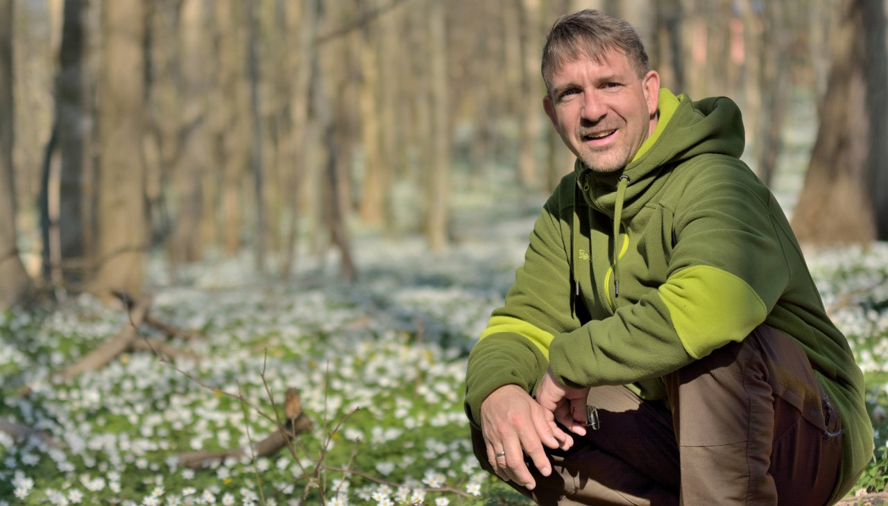 Nature guide Rene Geyer in the Granitz, &copy; KV