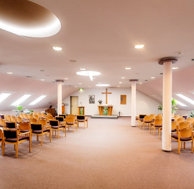 Sala kościelna w Augustenstift, © Netzwerk für Menschen