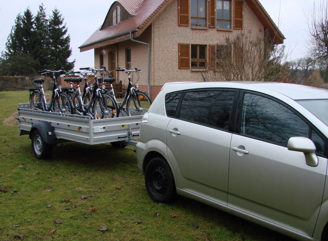 Delivery also several wheels, © Jörg Knüppel Delivery also several wheels, © Jörg Knüppel