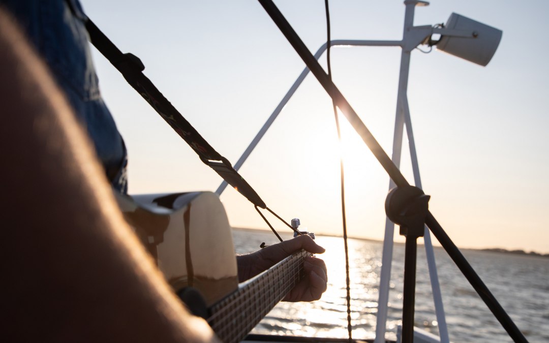 Live music on board with Matthias Uecker., © Weiße Flotte GmbH