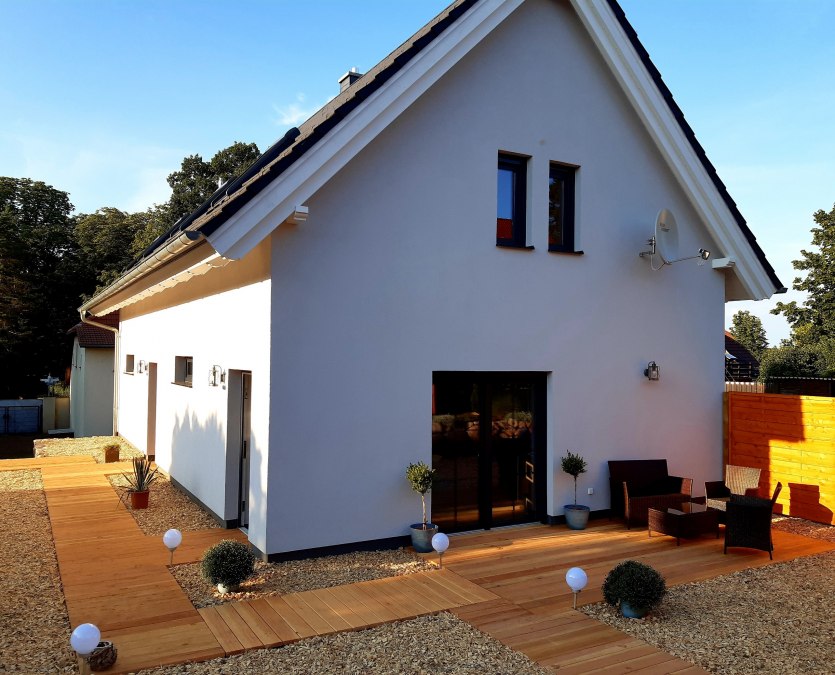 Widok na zewnątrz z tarasem, © Britta Kietzmann Widok na zewnątrz z tarasem, © Britta Kietzmann