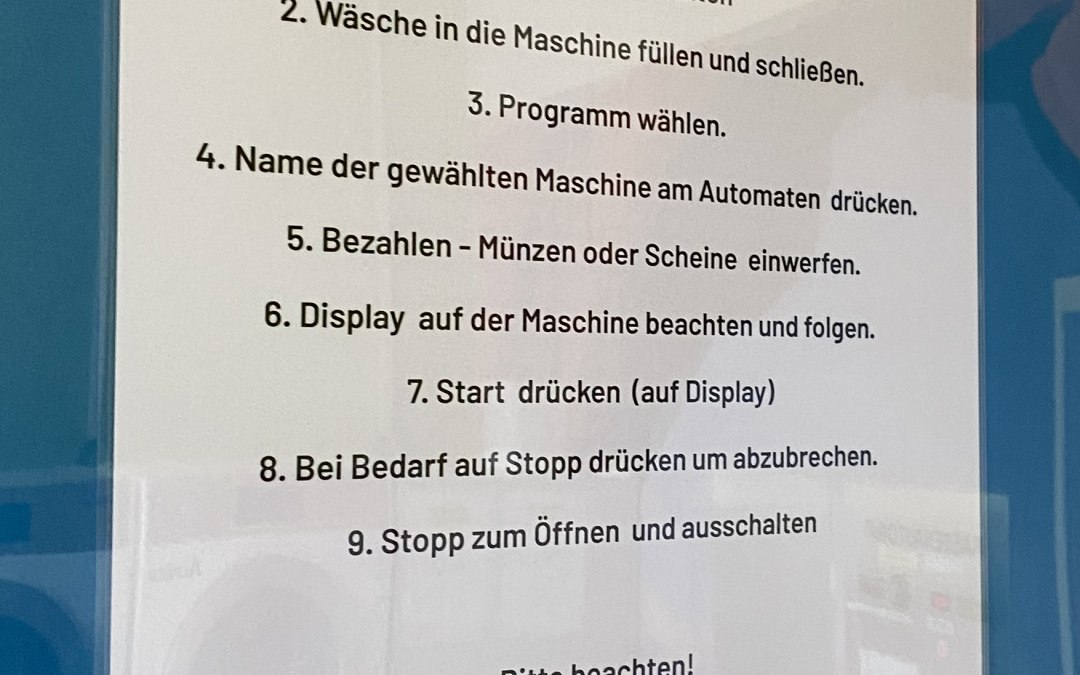 Operating instructions for the machines, © Kur-und Tourismus GmbH Göhren-Lebbin