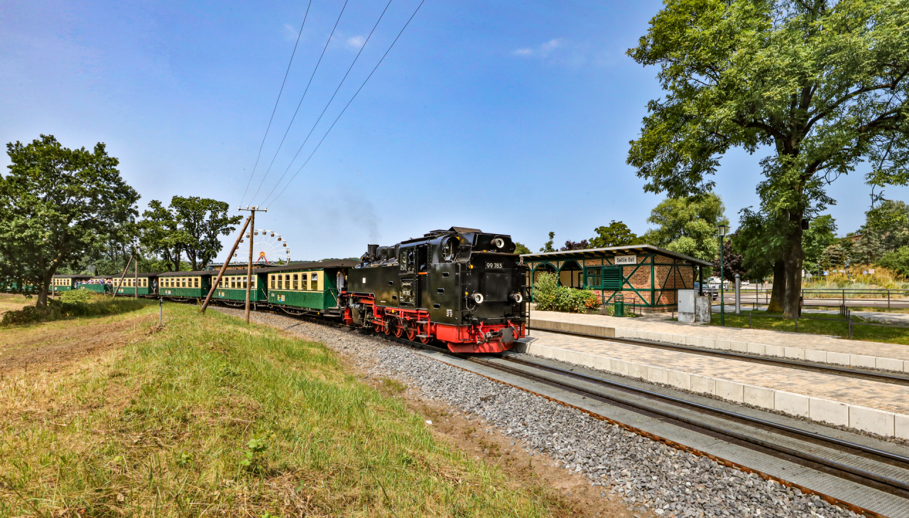 Mała stacja kolejowa Sellin_2, © TMV/Gohlke Mała stacja kolejowa Sellin_2, © TMV/Gohlke