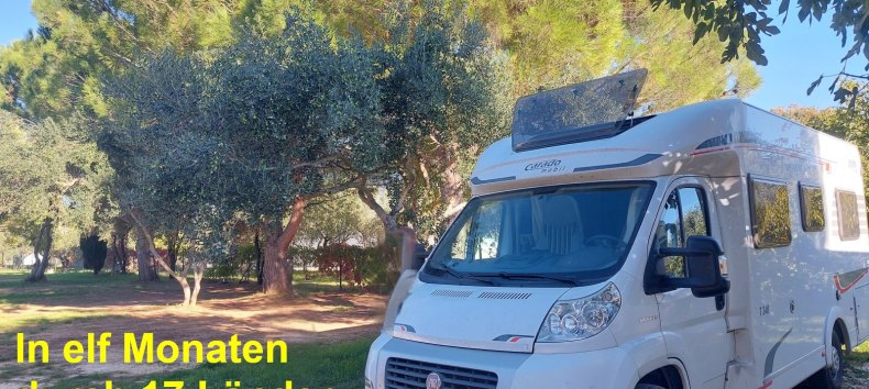 Mit diesem Camper war die Familie unterwegs. // © Monique Rokitte Mit diesem Camper war die Familie unterwegs. // © Monique Rokitte