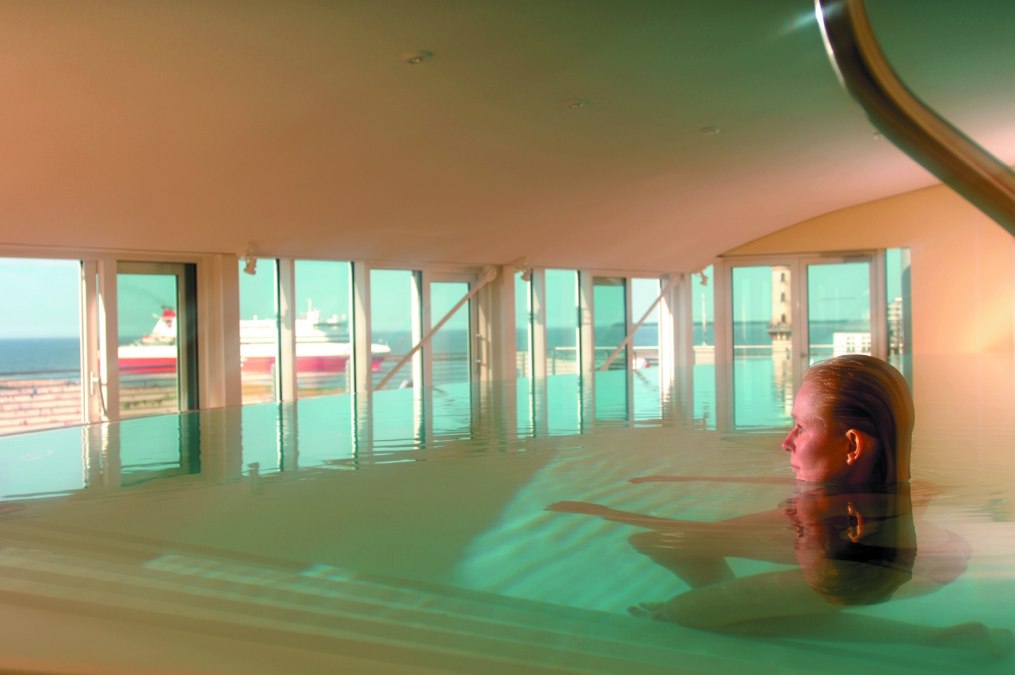 Widok z basenu, © Hotel Hübner GmbH