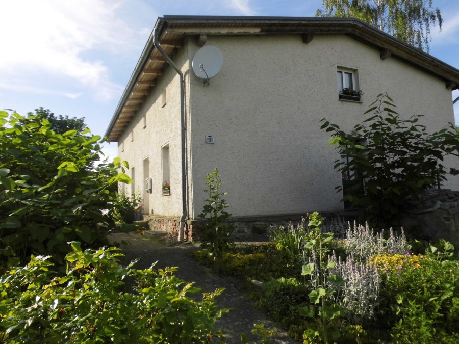 Entrance to the vacation apartment Gutshof Lebehn, © Claudia Flemming