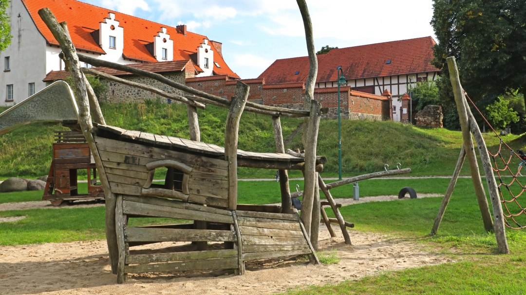 Playground at the castle Wesenberg_3, © TMV/Gohlke