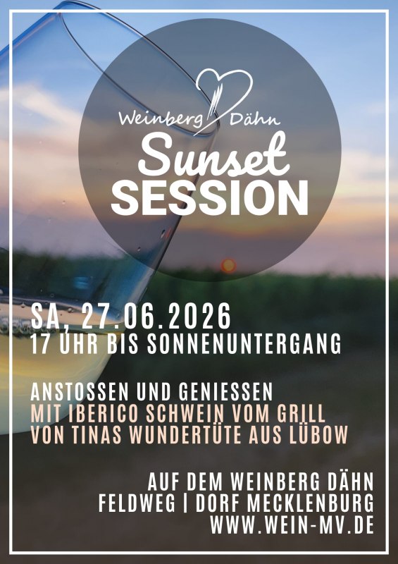 Poster for the SunsetSession // &copy; Juliane D&auml;hn