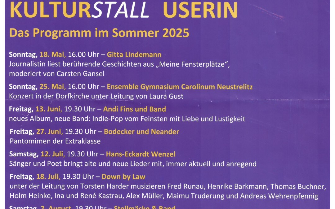 Kulturstall 2025, © Kulturstall Userin