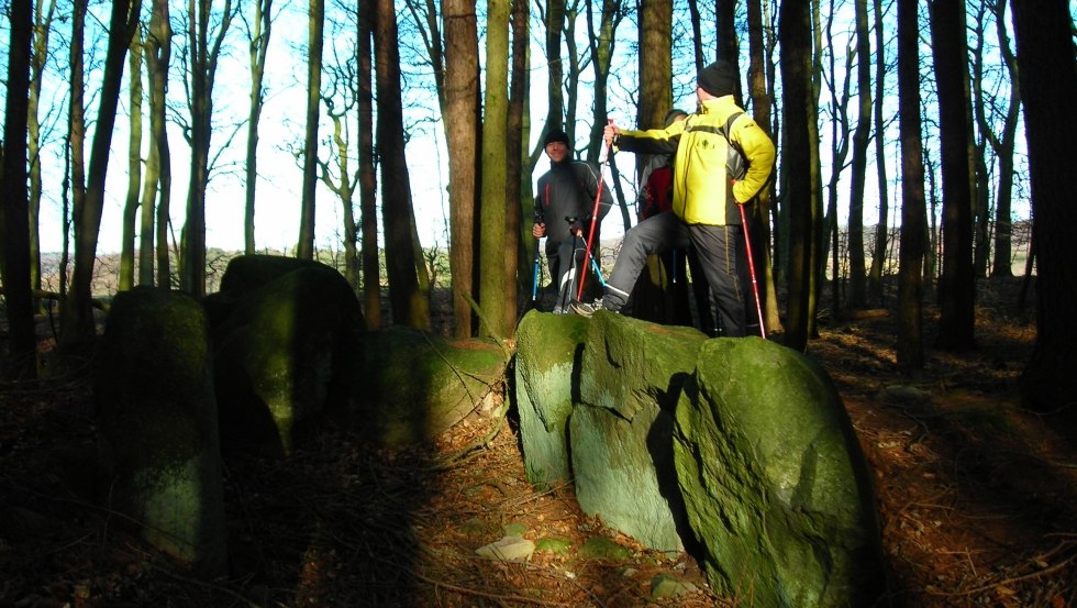 Geschiedenisles onderweg: megalithische graftombe uit het neolithicum, © Volker Barthemann