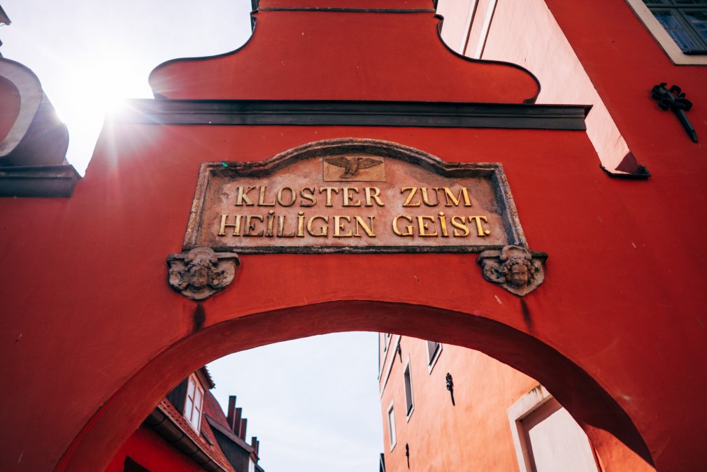 Wejście na dziedziniec Heilgeistkloster, © TMV/Tiemann