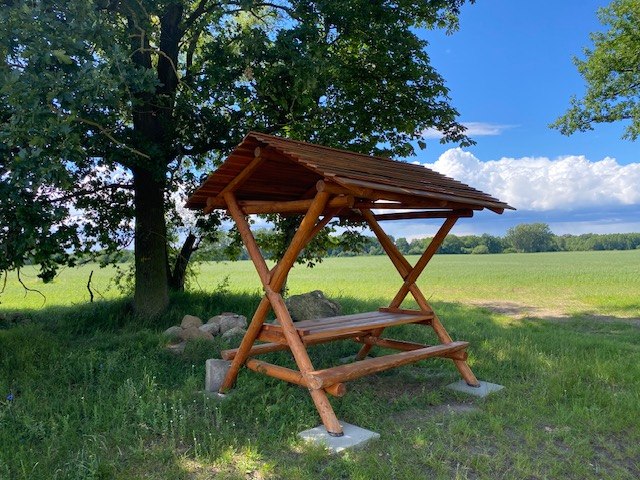 Runda z alpaką, © Touristinformationen Wesenberg & Mirow, Mecklenburgische Kleinseenplatte