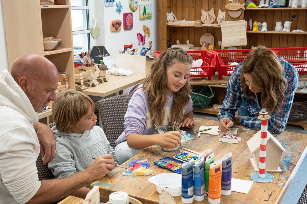 BEECH Resort Fleesensee - Creative workshop, © Fleesensee Feriendorf GmbH