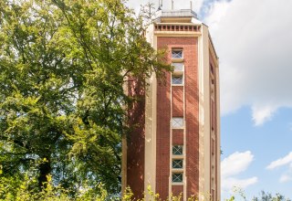 Der Wasserturm auf dem Tempelberg in Bad Doberan. // &copy; Frank Burger