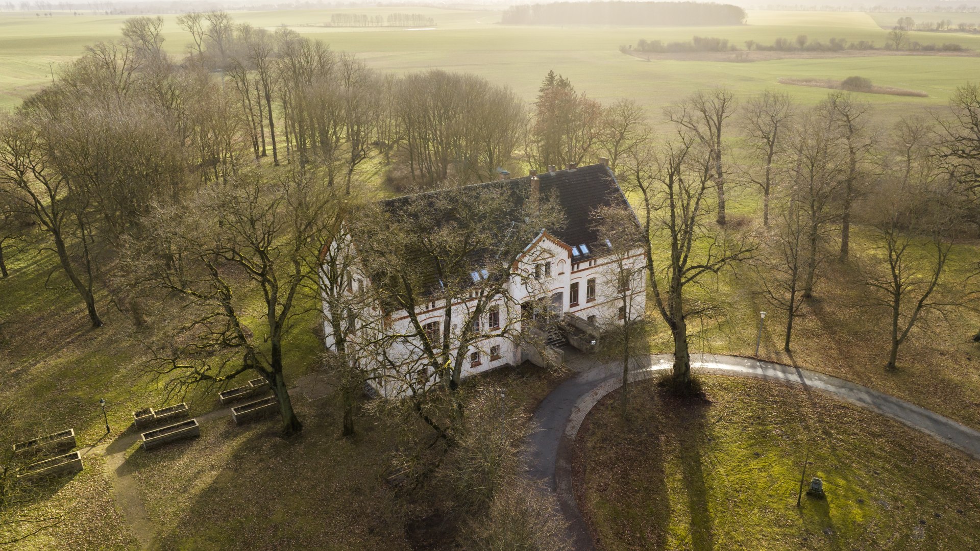 Een gast in het landhuis Zarchlin, © TMV/Gross