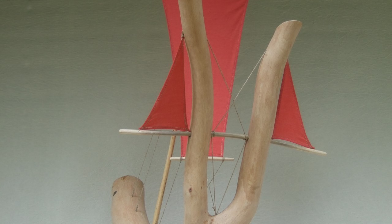 Houten scheepsmodellen, © Südliche Boddenküste