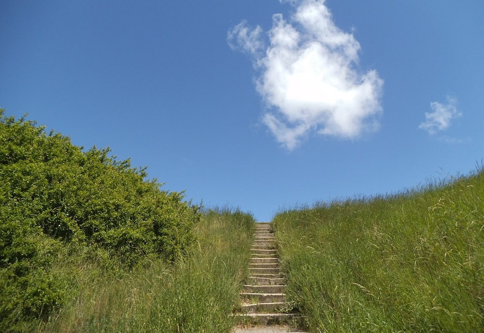 Tempelberg klossen - De beklimming, © Tourismuszentrale Rügen