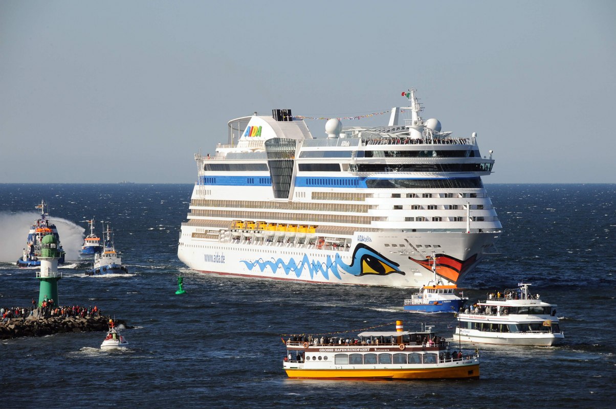 Statki wycieczkowe w Warnemünde, © Joachim Kloock Statki wycieczkowe w Warnemünde, © Joachim Kloock