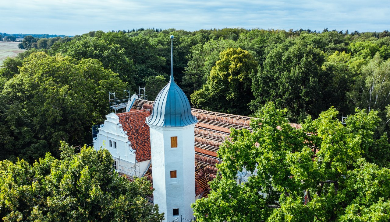 Zamek z fosą Quilow, © TMV/Gänsicke
