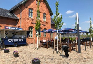 Urok starego budynku dworca kolejowego jest imponujący. // &copy; LOK - Die Pension - Das Restaurant