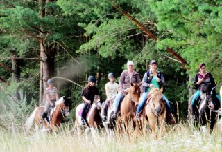 Mit der Reitanlage Mühlenberg tolle Ausritte durch die Lewitz erleben // © Reitanlage Mühlenberg/ Mario Mühlenberg Mit der Reitanlage Mühlenberg tolle Ausritte durch die Lewitz erleben // © Reitanlage Mühlenberg/ Mario Mühlenberg