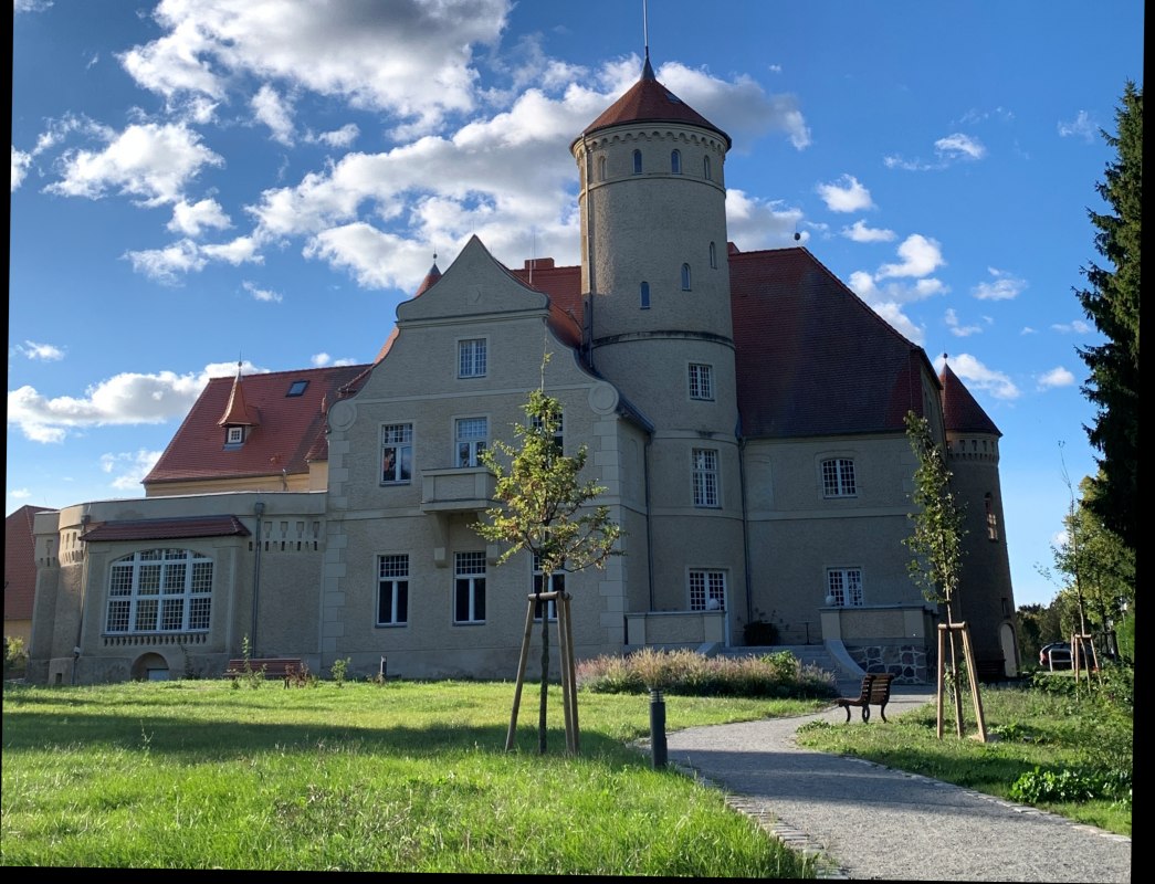 Zamek Stolpe na wyspie Uznam - centrum kulturalne // &copy; Schloss Stolpe / Anja Batzdorf