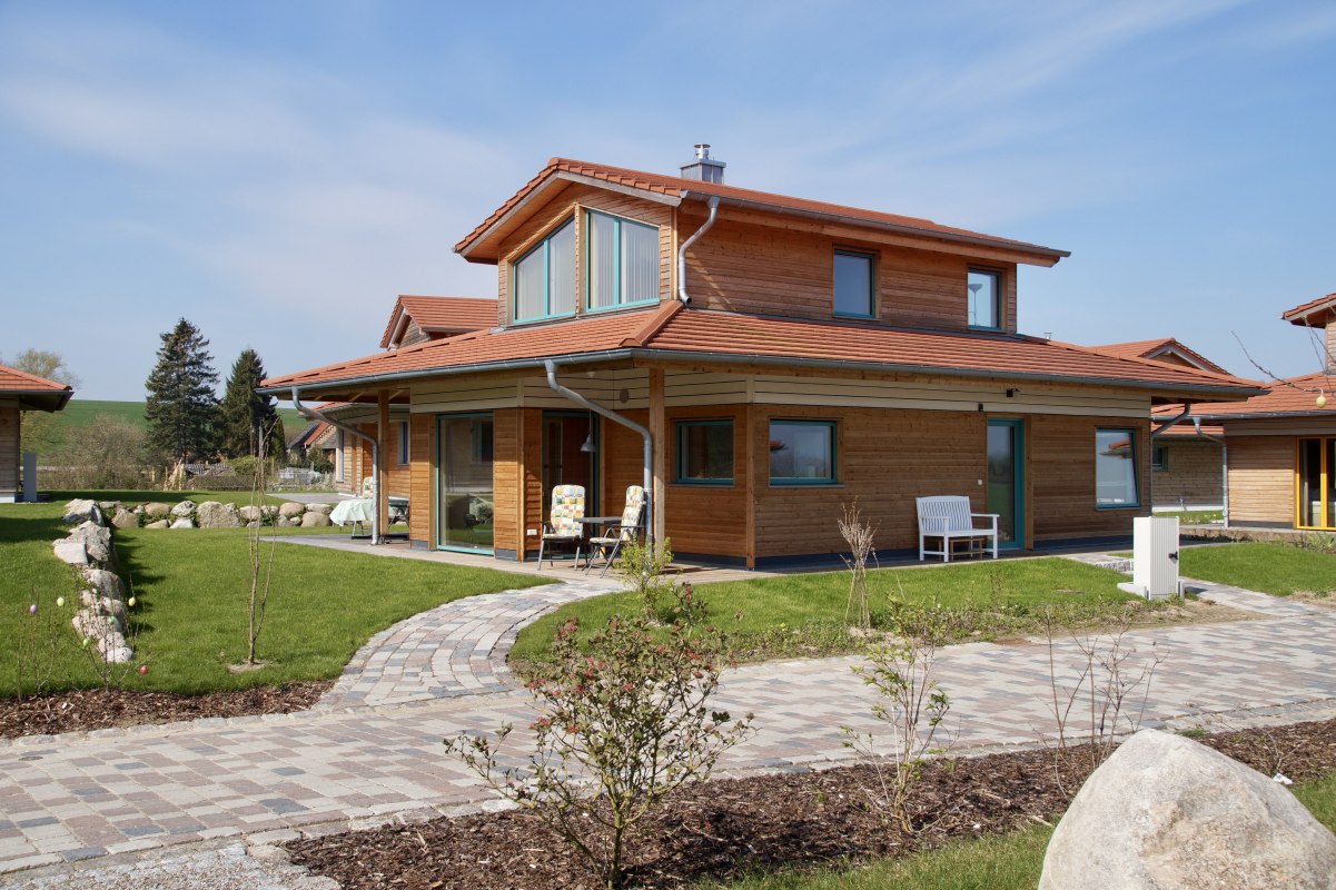 Vacation home no. 11 in the organic vacation village Parin, &copy; Christiane Heinemann-Lindt