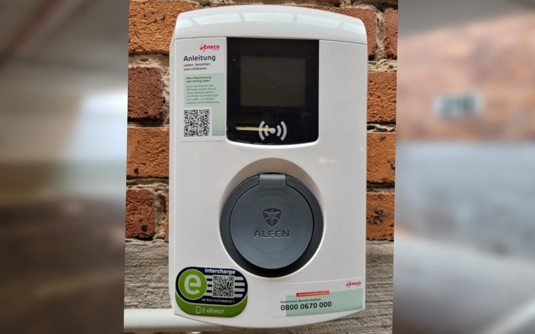 Parking ze stacją ładowania samochodów elektrycznych przy muzeum morskim, © TZ HST