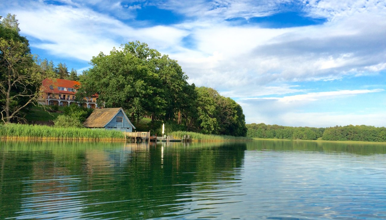 Widok z jeziora, © Seehotel Lichtenberg