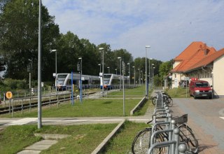 Bansin train station, &copy; Sabrina Wittkopf-Schade