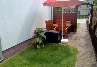 Sitting area // &copy; Ferienhaus Goodknecht