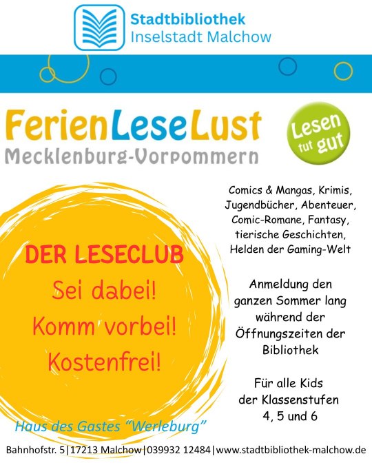 © Stadtbibliothek Malchow