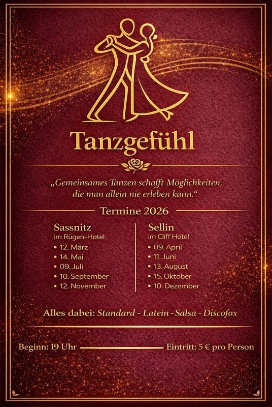 Evenement flyer alle data Sassnitz en Sellin, © SFlade Evenement flyer alle data Sassnitz en Sellin, © SFlade