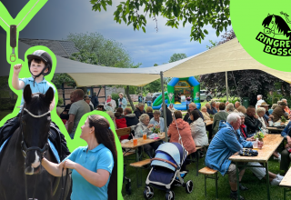 Pfingstfest mit Ringreiten in B&ouml;ssow. // &copy; Franziska J&auml;ger