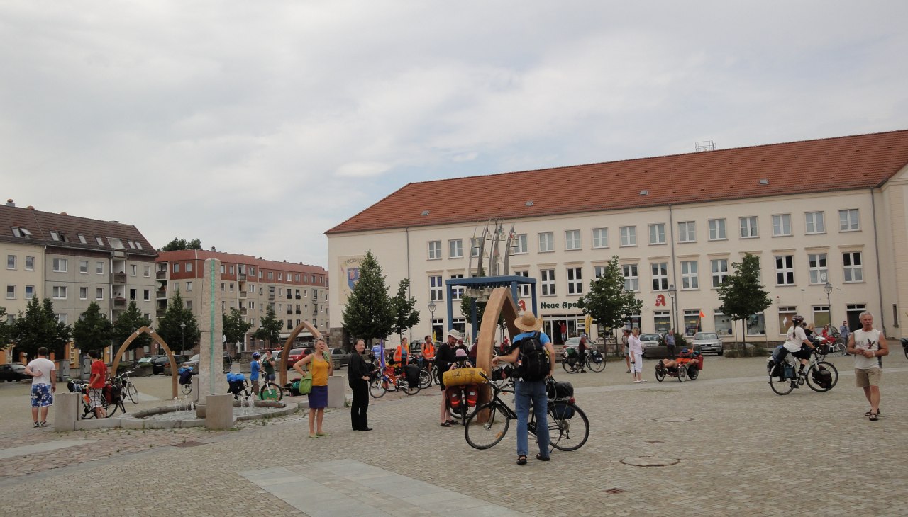 Markt in Paswalk, © Nicole Spittel
