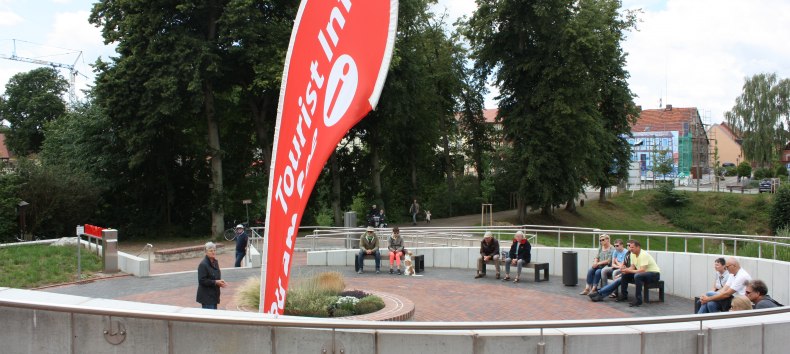 City tour from the Haus des Gastes in Plau am See // &copy; Tourist Info Plau am See