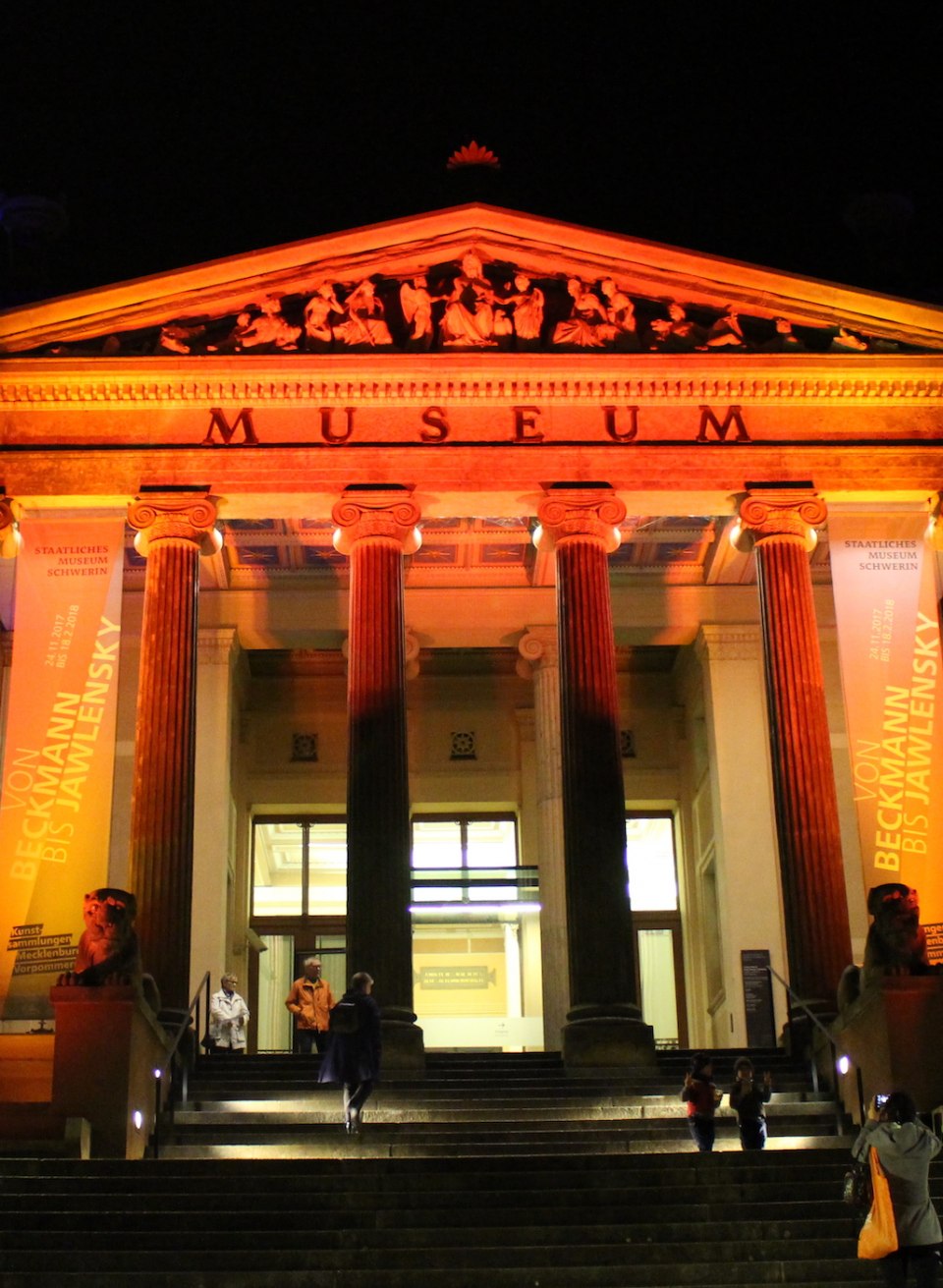 Cultuurnacht in het Staatsmuseum Schwerin, © Staatliche Schlösser, Gärten und Kunstsammlungen MV Cultuurnacht in het Staatsmuseum Schwerin, © Staatliche Schlösser, Gärten und Kunstsammlungen MV