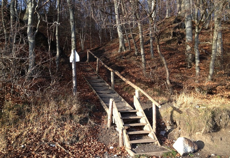 Piratenkloof - Trappen, © Tourismuszentrale Rügen