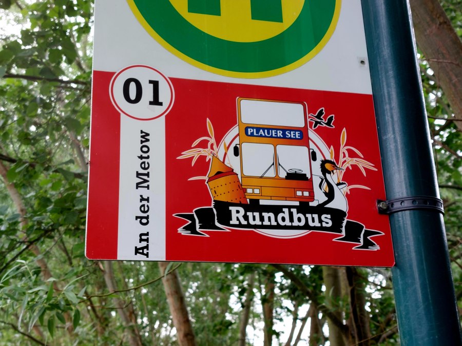 Stop An der Metow, © Rundbus Plauer See