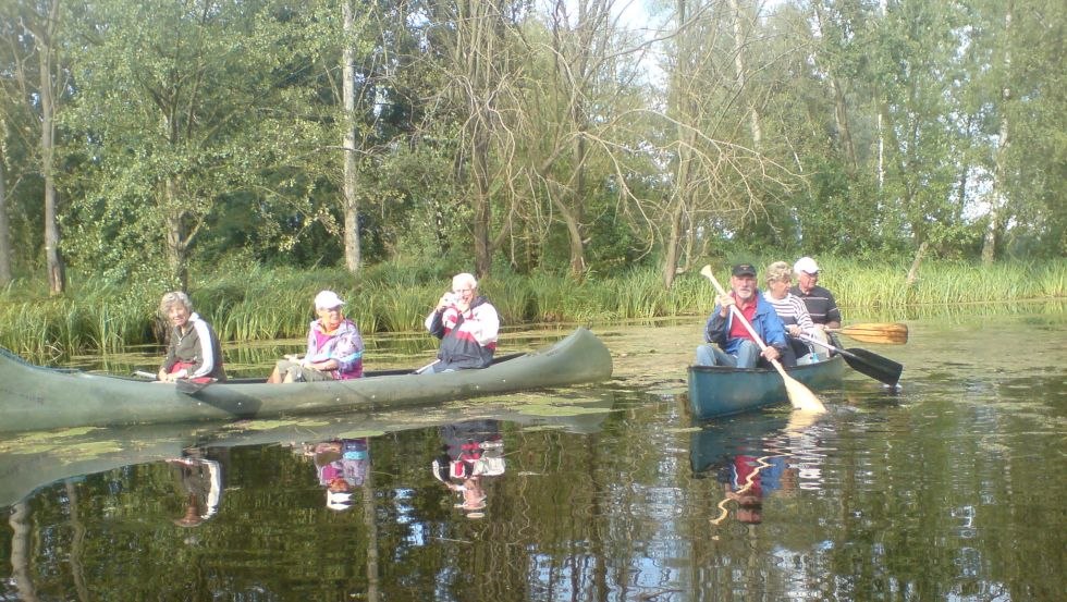 Peddeltocht "In de voetsporen van de bever" op de rivieren Randow en Uecker, © Wanderagentur HARIDO