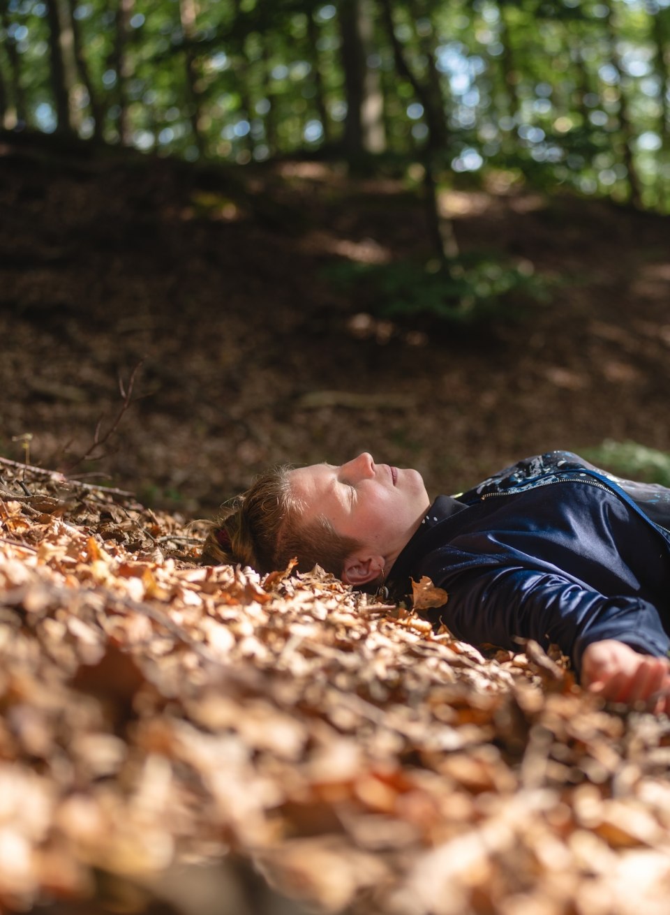 Bosbaden en ontspannen in het bos in Zinnowitz op het eiland Usedom in de herfst // © MV-T/Gross Bosbaden en ontspannen in het bos in Zinnowitz op het eiland Usedom in de herfst // © MV-T/Gross