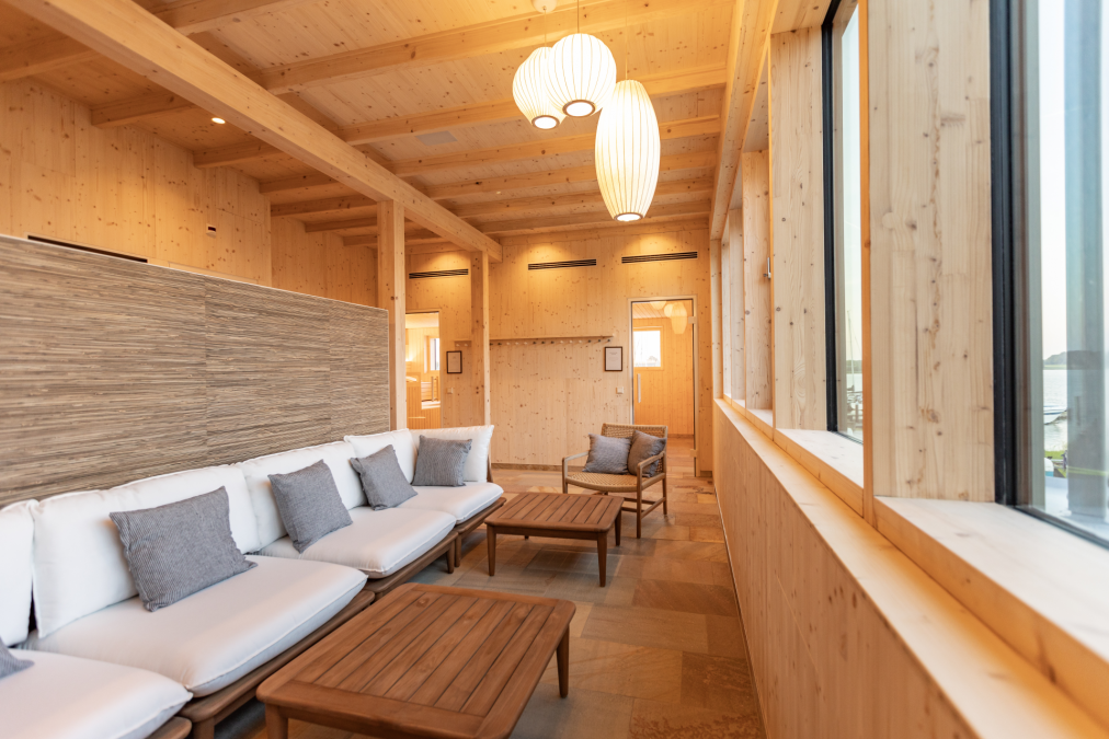 Im-jaich naturalny port Gustow sauna panoramiczna, © Florian Melzer/im-jaich
