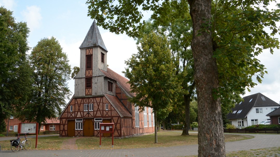 Half-timbered church Kirch-Jesar, © Tourismusverband Mecklenburg-Schwerin
