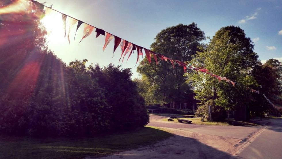 Pennant over Schattin, © Karen Riese Pennant over Schattin, © Karen Riese