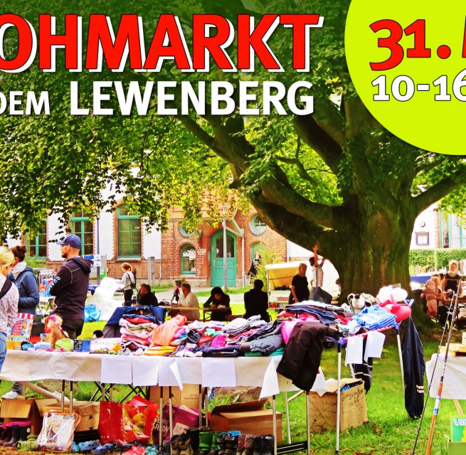 Vlooienmarkt onder de bomen op de Lewenberg // © Netzwerk für Menschen Vlooienmarkt onder de bomen op de Lewenberg // © Netzwerk für Menschen