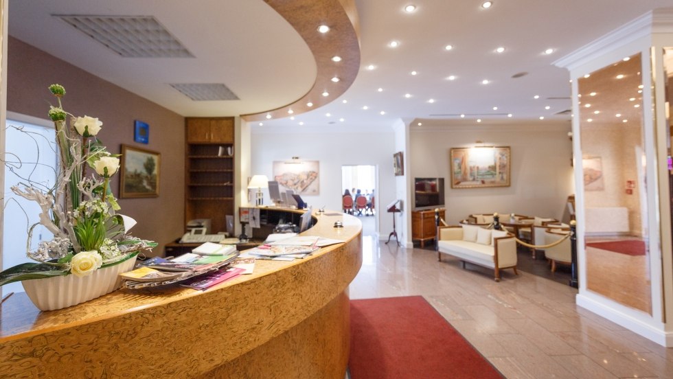 Onze receptie, © Hotel Erbprinz