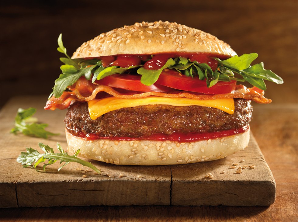 LandWert Hof Food - Miłość między dwiema połówkami bułki - Nasz LandWert Burger, © WortBildTon Werbeagentur Kiel . www.wortbildton.de