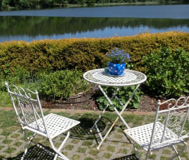 Relaks nad jeziorem Gadowsee, © Ferienhaus am Gadowsee/Antje Grunert